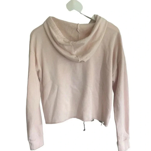 Okaloosa Island Florida Miami Style Cropped Hoodie Size Small - Picture 3 of 5